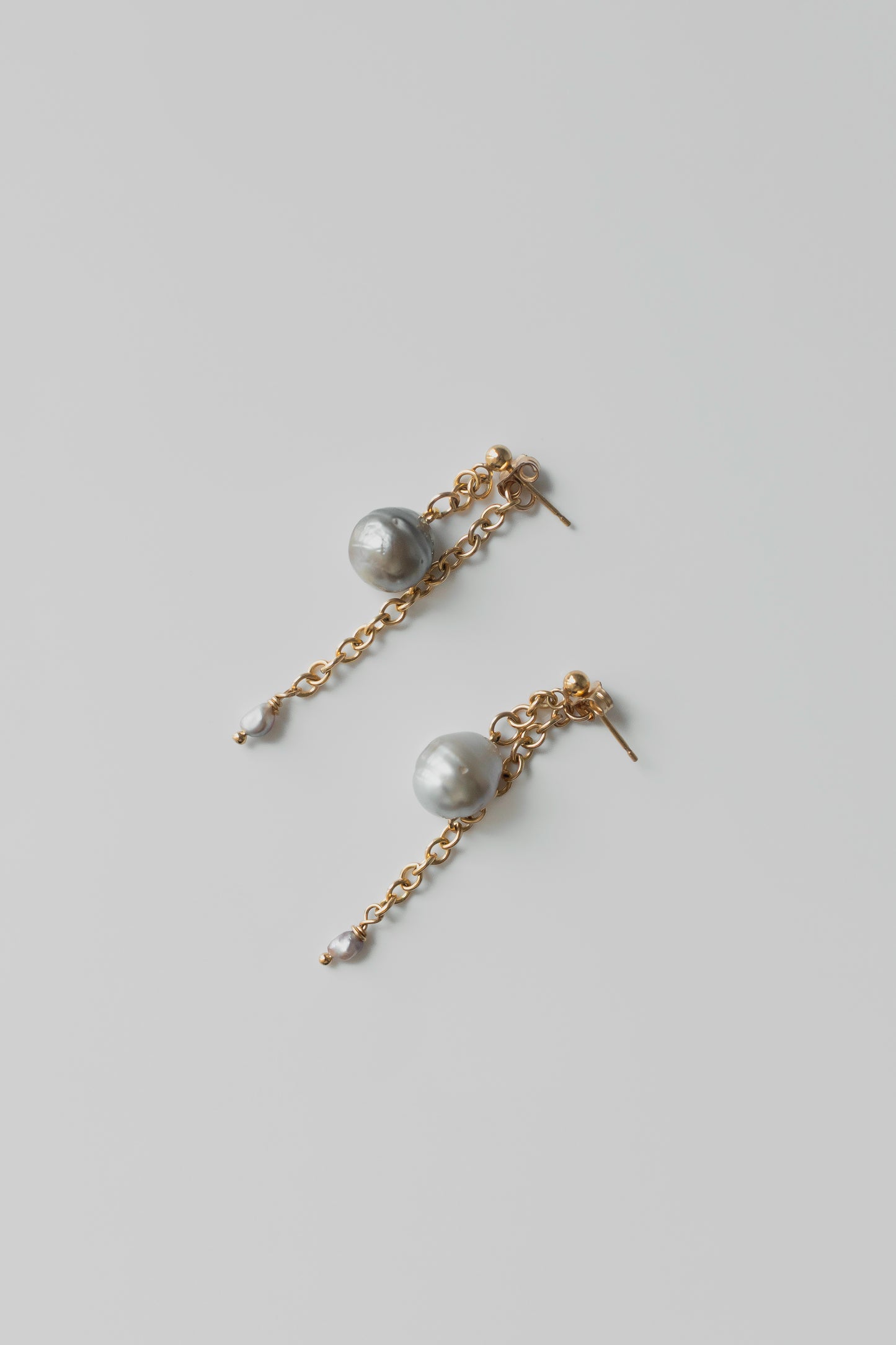CALIPSO -14K Gold-Filled & Pearls Earrings
