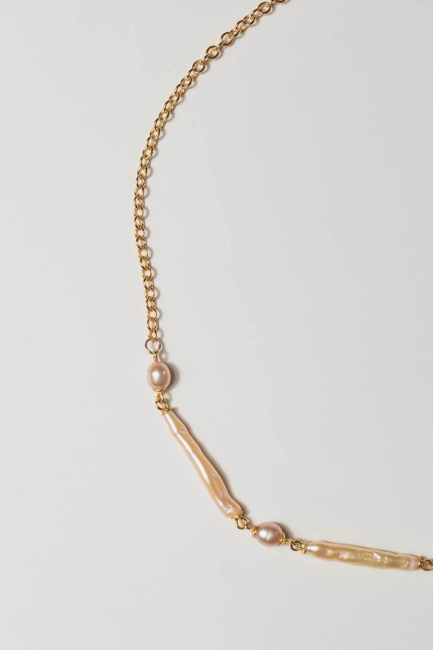 CARIBE II - 14K Gold-Filled & Pearls Necklace