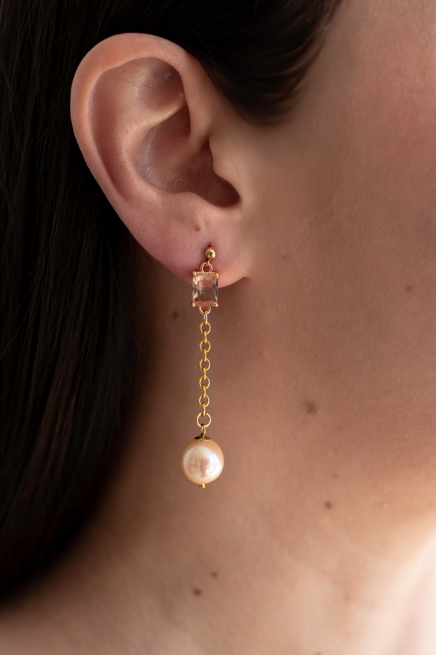 CERCEIS - 14K Gold-Filled & Pearls Earrings