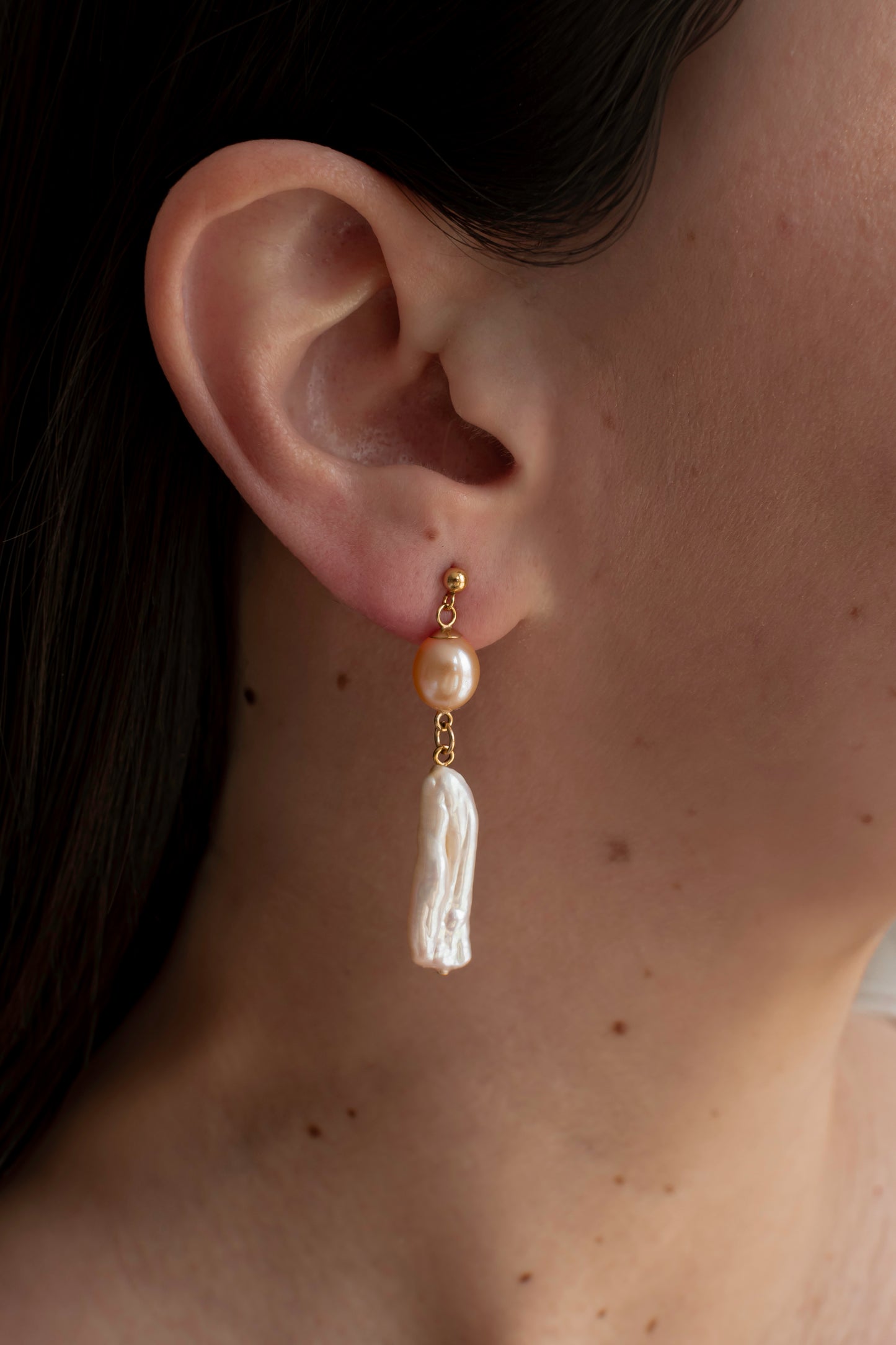ELECTRA -14K Gold-Filled & Pearls Earrings