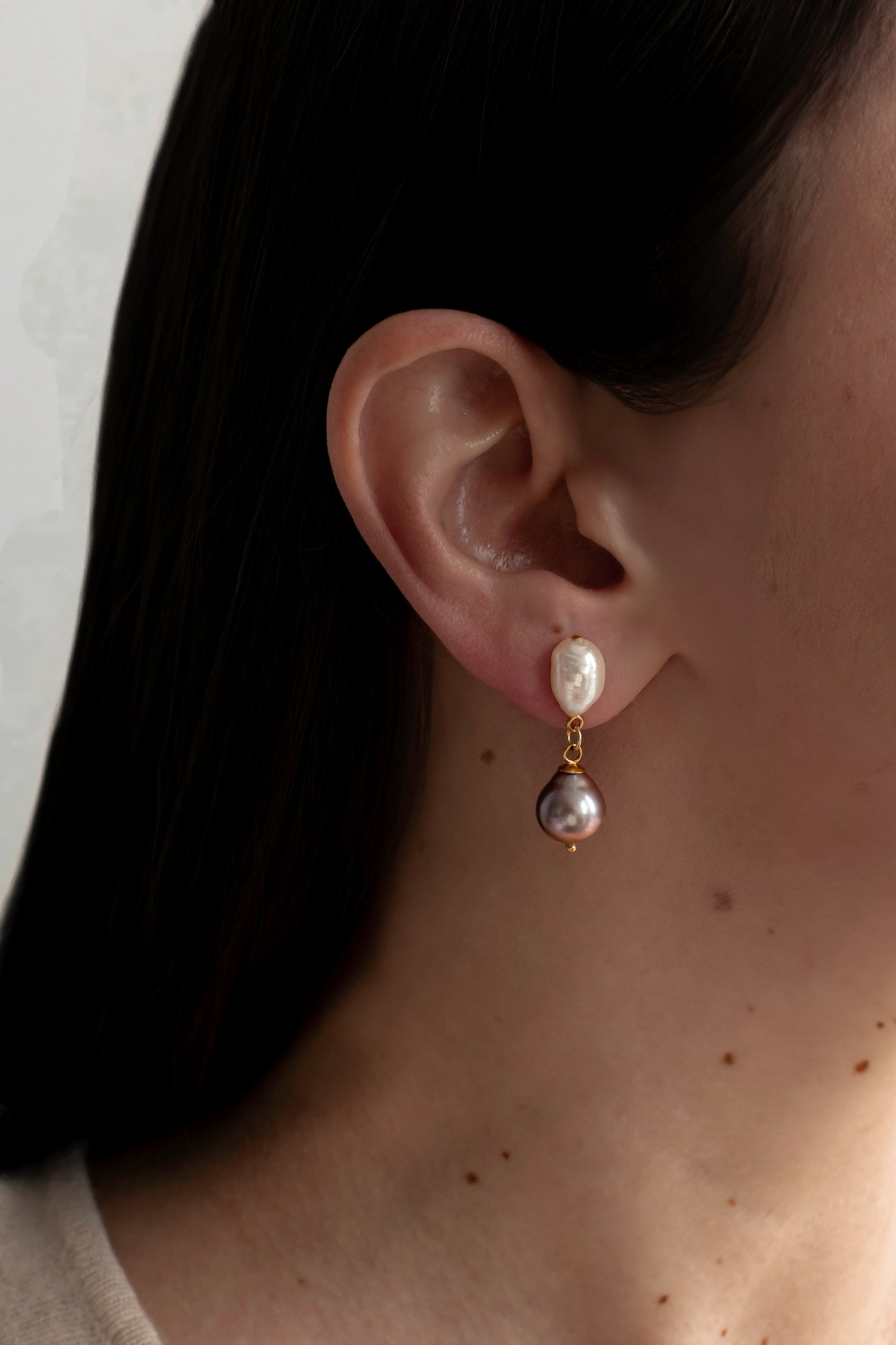 JAZMIN -14K Gold-Filled & Pearls Earrings