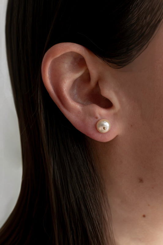 LUNA -14K Gold-Filled & Pearls Earrings