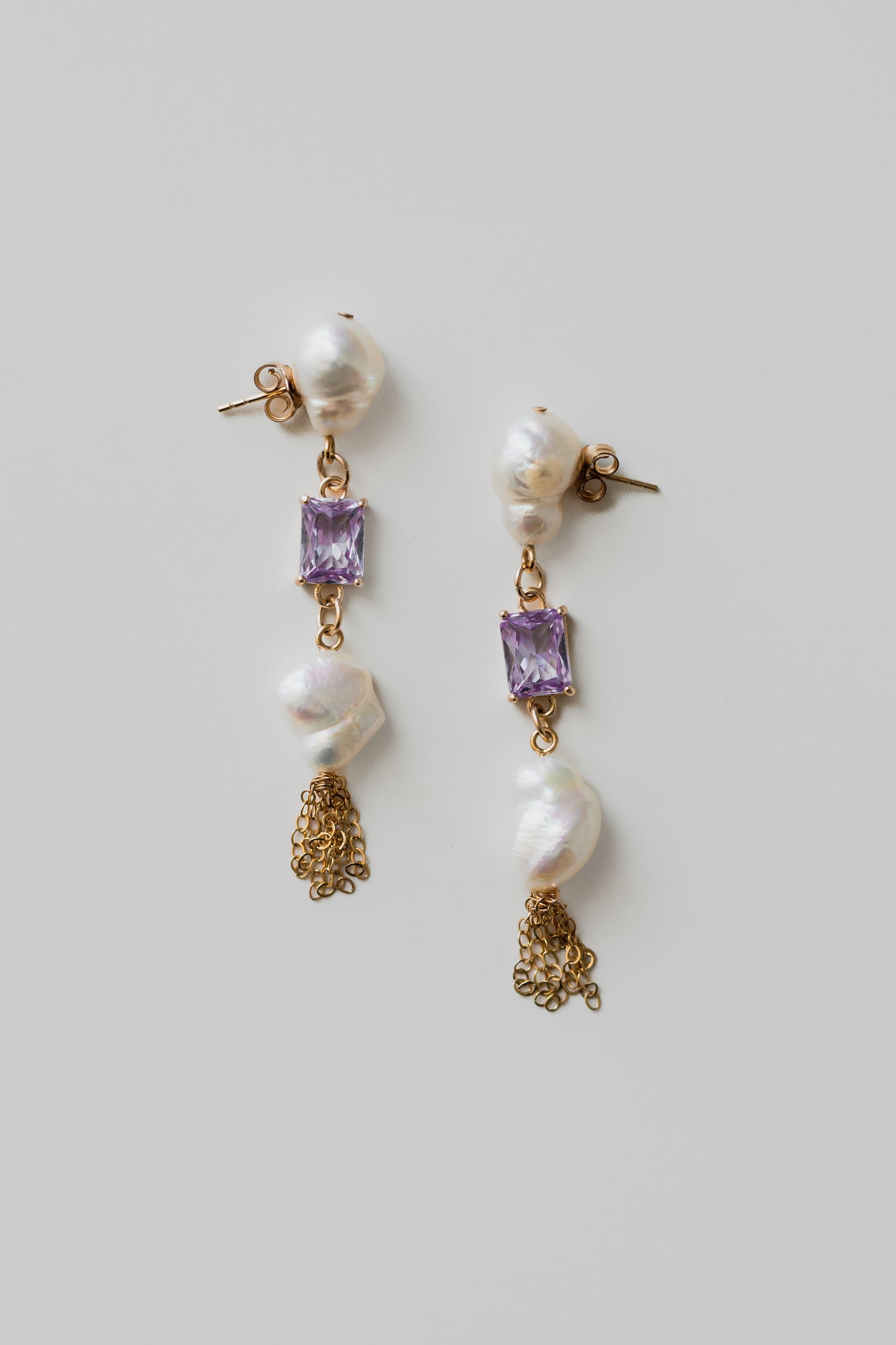 MELIA - 14K Gold-Filled & Pearls Earrings