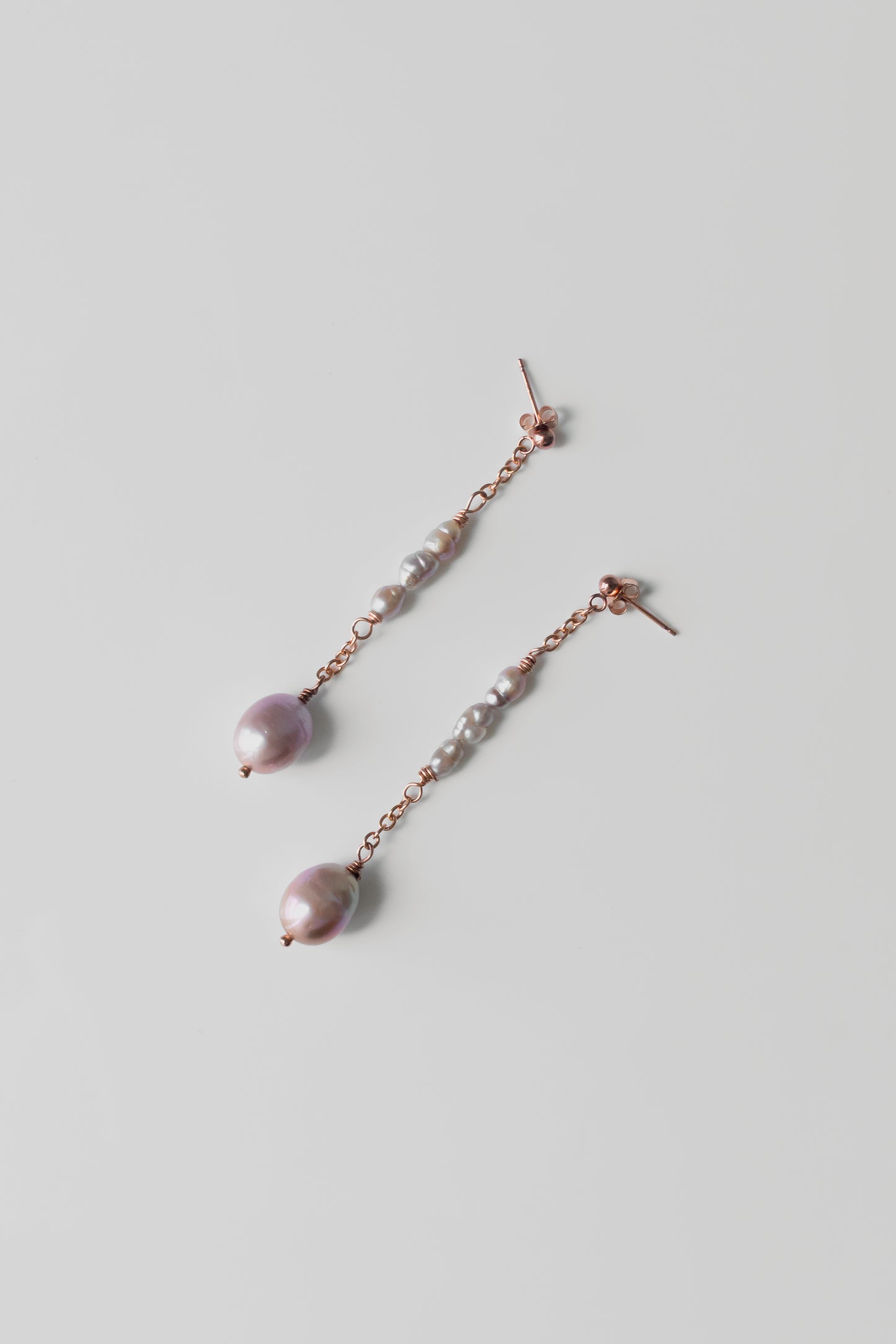 NEPTUNO -14K Gold-Filled & Pearls Earrings