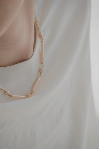 CARIBE II - 14K Gold-Filled & Pearls Necklace