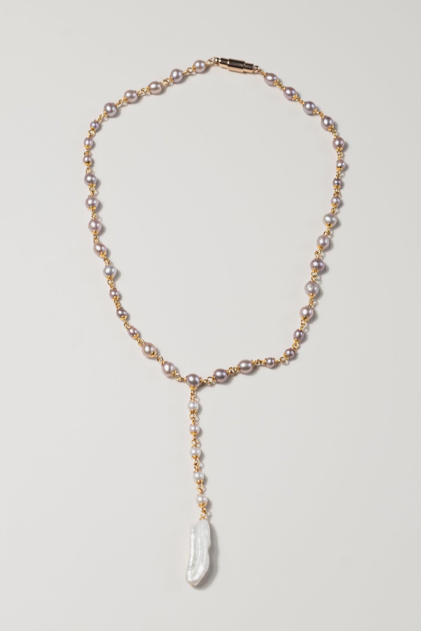 CIRENE - 14K Gold-Filled & Pearls Necklace