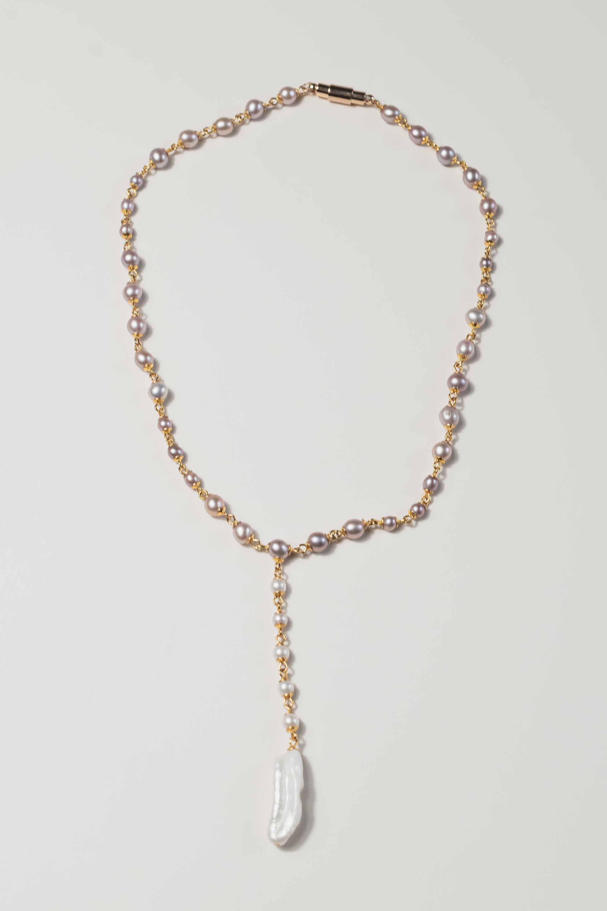 CIRENE - 14K Gold-Filled & Pearls Necklace
