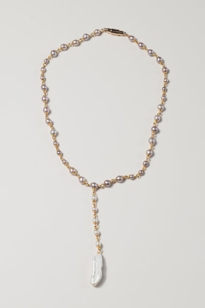 CIRENE - 14K Gold-Filled & Pearls Necklace