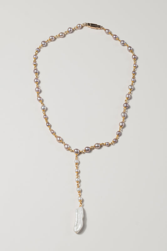 CIRENE - 14K Gold-Filled & Pearls Necklace