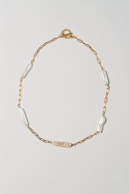 GALATEA - 14K Gold-Filled & Pearls Necklace